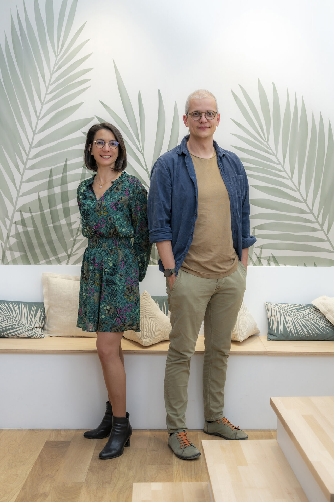 coworking-des-gones-hotes Vanessa Chaffal et Raphaël Desplace