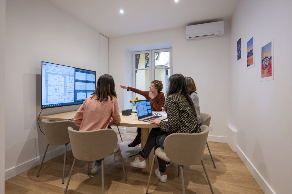 Salle de réunion équipée